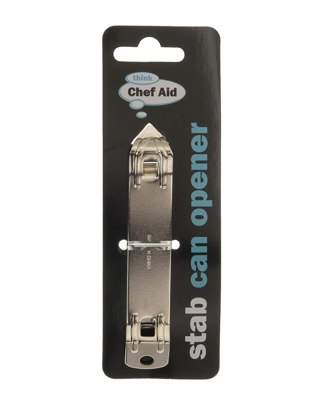 2xChef Aid Stab Can Opener - Silver
