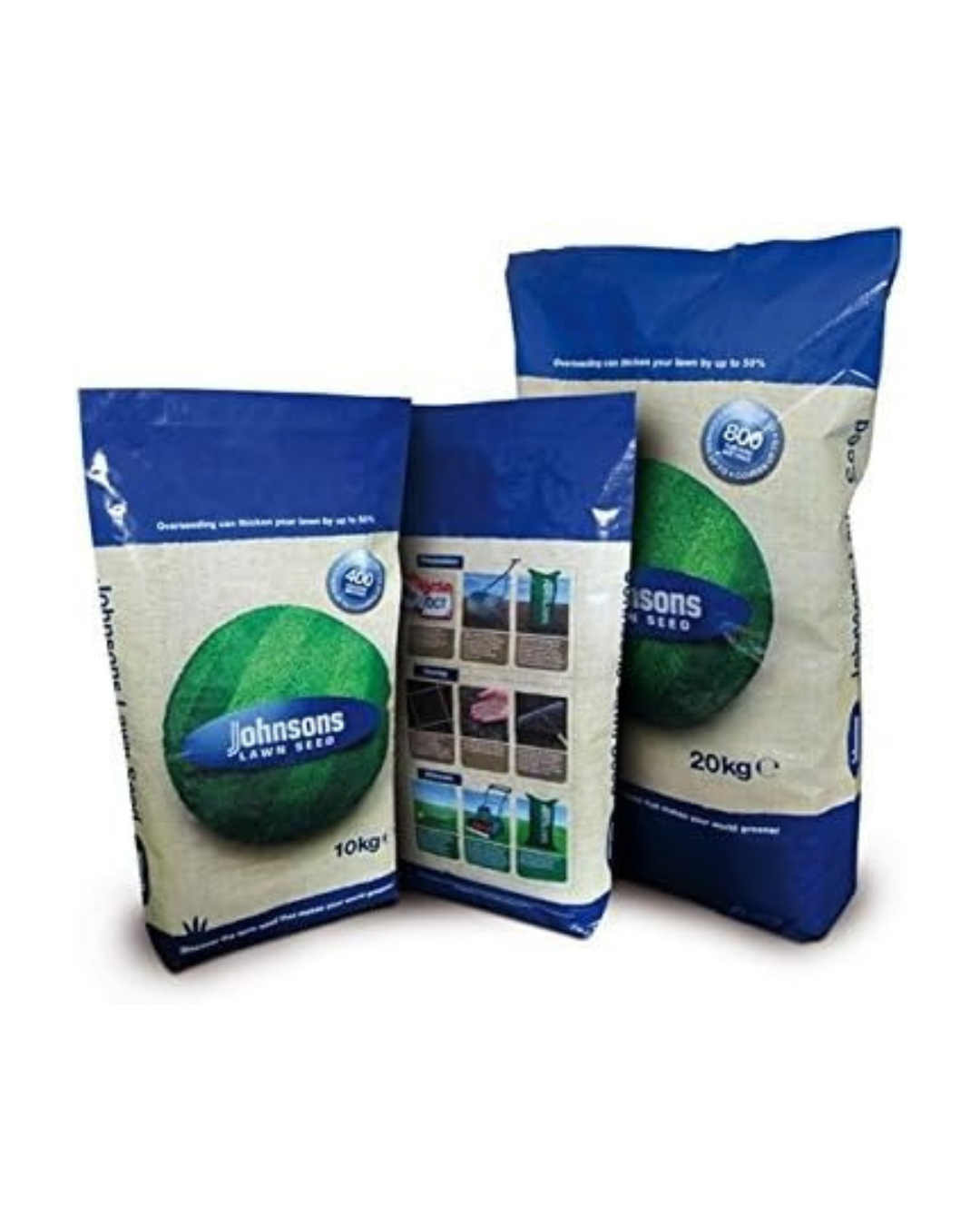 Johnsons 557041 20Kg Economy Lawn Seed with Rye