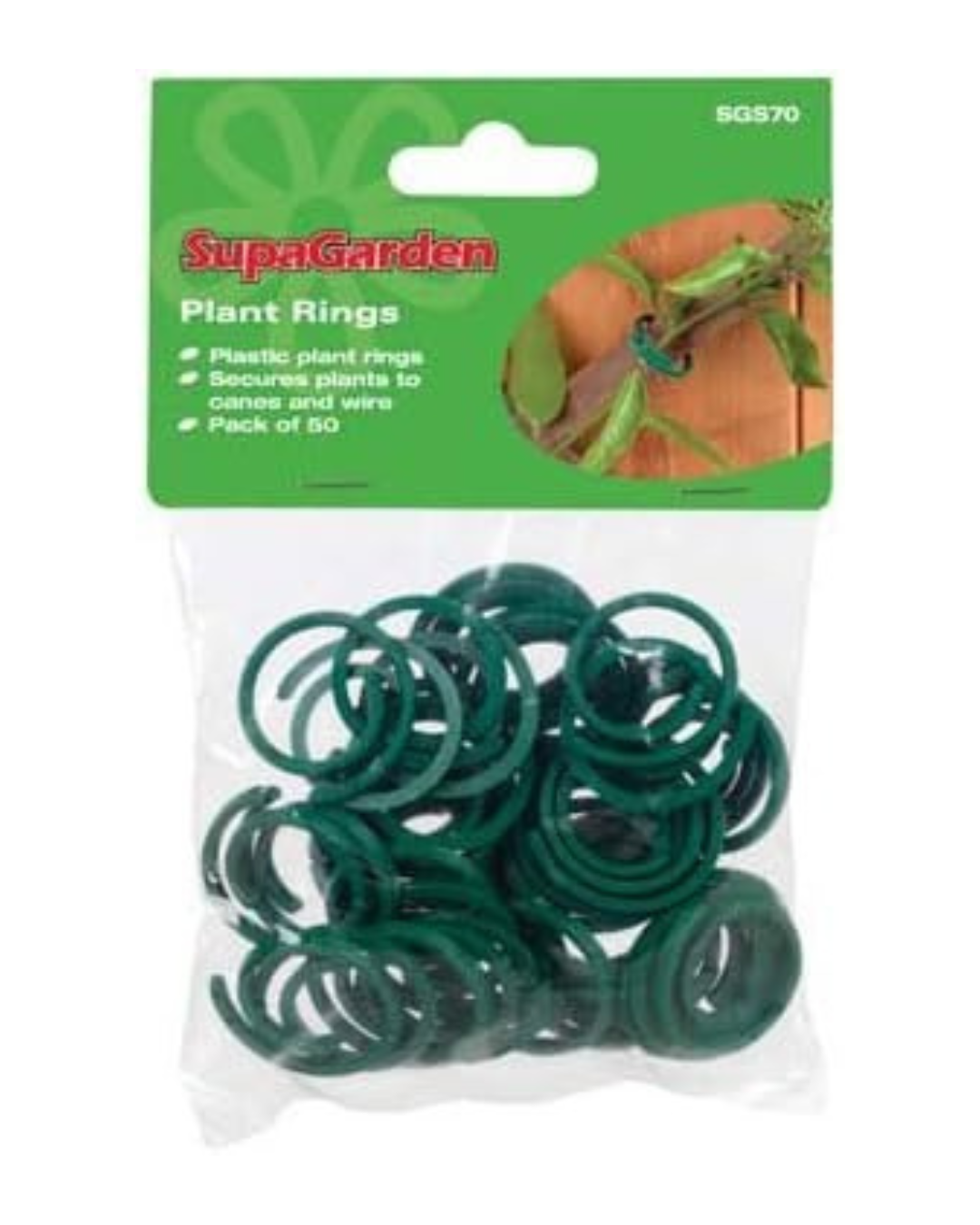 SupaGarden Plastic Plant Rings (480166)