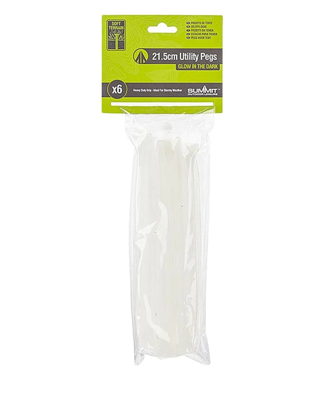 Utility Pegs Glow In Dark