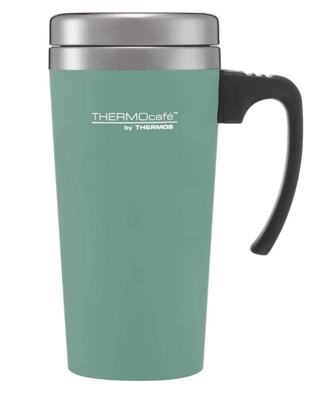 ThermoCafe Soft Touch Travel Mug 420 ml Duck Egg, 1 Count (Pack of 1)
