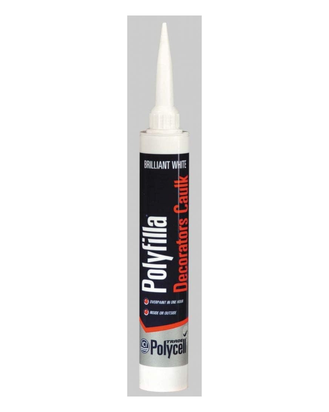 Polycell Polyfilla Decorators Caulk - Magnolia 380ml Trade Cartridge (630266)