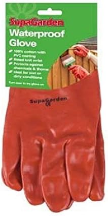 SupaGarden Waterproof Gloves DIY Gardening PVC Brand New Fast Postage