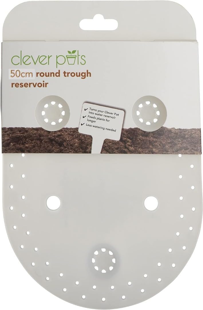 Clever Pots 50cm Reservoir, Reduces Water Waste, Fits 50cm Round Trough, Trough Reservoir (487700)