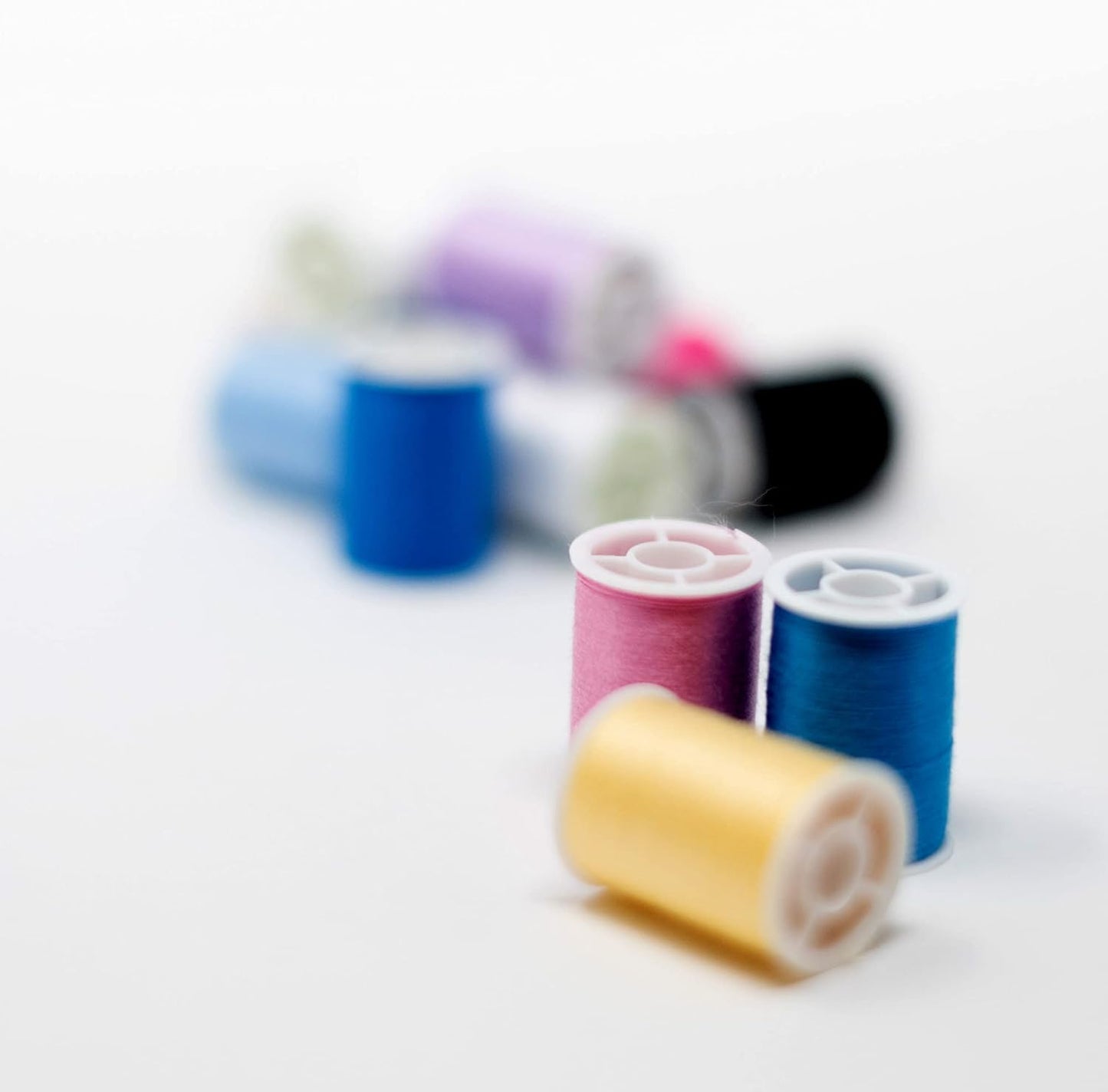 Korbond CORE Mix Polyester Thread Selection by Korbond-12 x 32m spools – 10 Colours – 384 metres – Hand and Machine Sewing, Repairs, Crafting