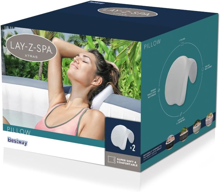 LAY-Z-SPA neck pillow set 25 x 19.5 x 17.5 cm