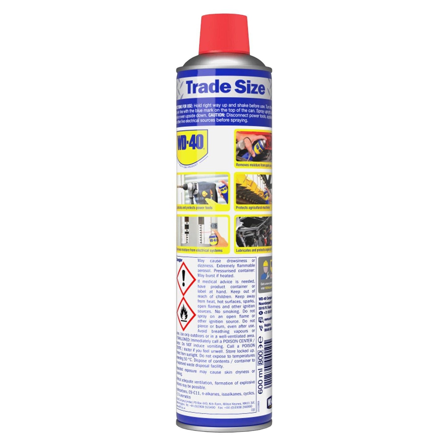 (12 Pack) WD-40 Multi-Use Maintenance Aerosol 600ml
