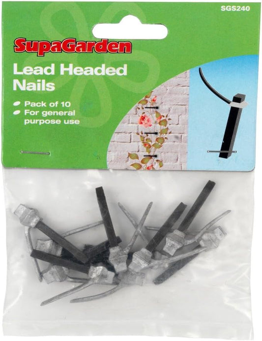 SupaGarden Lead Headed Nails 12Pcs