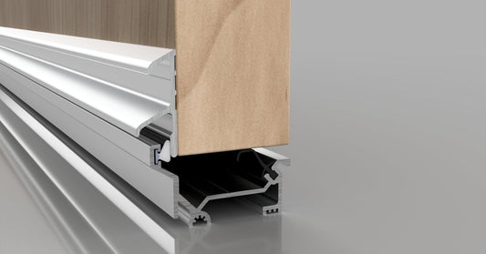 STORMGUARD 04SR3581219A Dry-X Winter Bar 2 Part Threshold Sill, Aluminium, 1219 mm