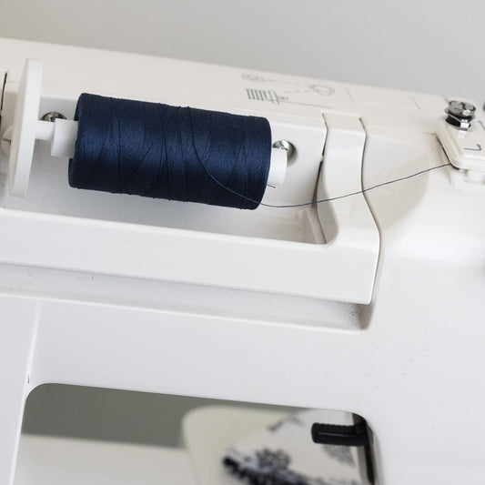 Korbond Sewing Thread - 1000m Polyester Coated Navy Thread – Sewing, Stitching and Quilting