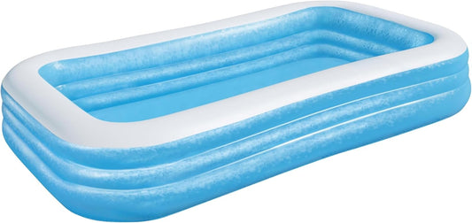 Bestway Family Paddling Pool Inflatable Kids Swimming Pool, Outdoor Garden Pool, 1161L