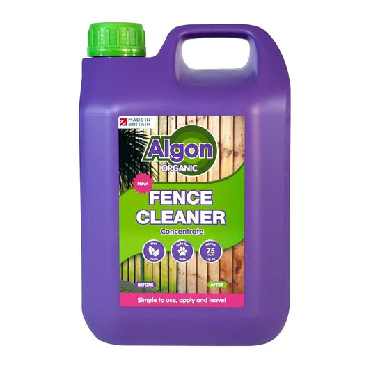 Algon Organic Fence & Outdoor Furniture Cleaner Concentrated Algae Remover Pet Safe 2.5L