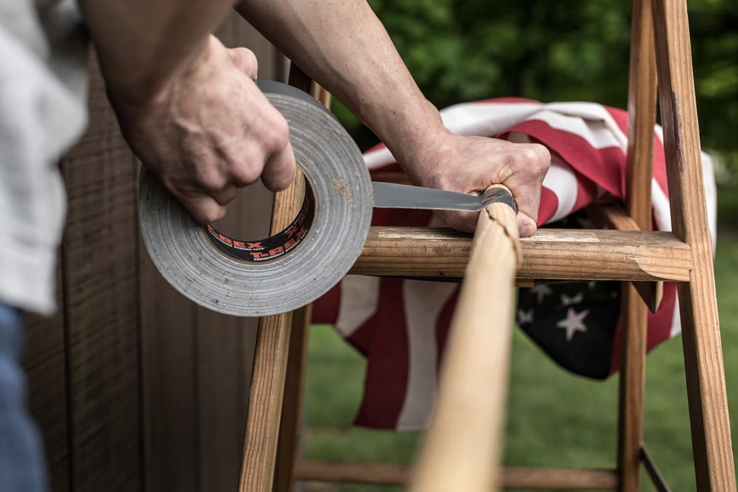 T Rex Tape Ferociously Strong Waterproof Graphite Grey Tape, 48mm x 32m, A High Strength Duct or Gaffer Cloth Adhesive Repair Tape that is Also UV Resistant From the Makers of the Original Duck Tape