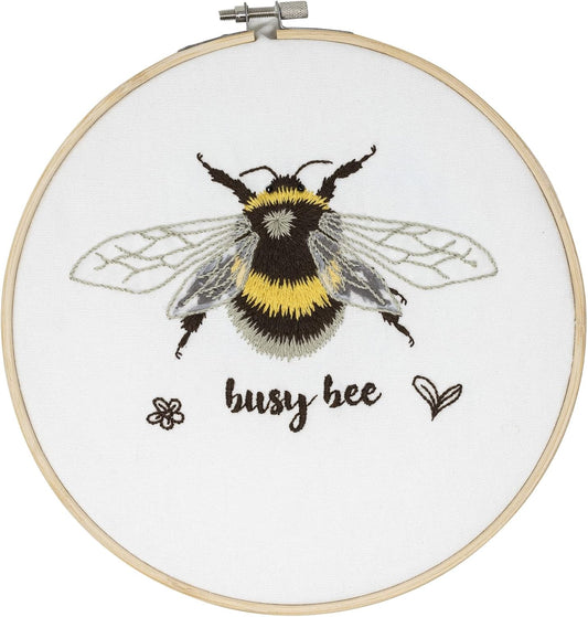 KORBOND Embroidery Kit - Busy Bee Design