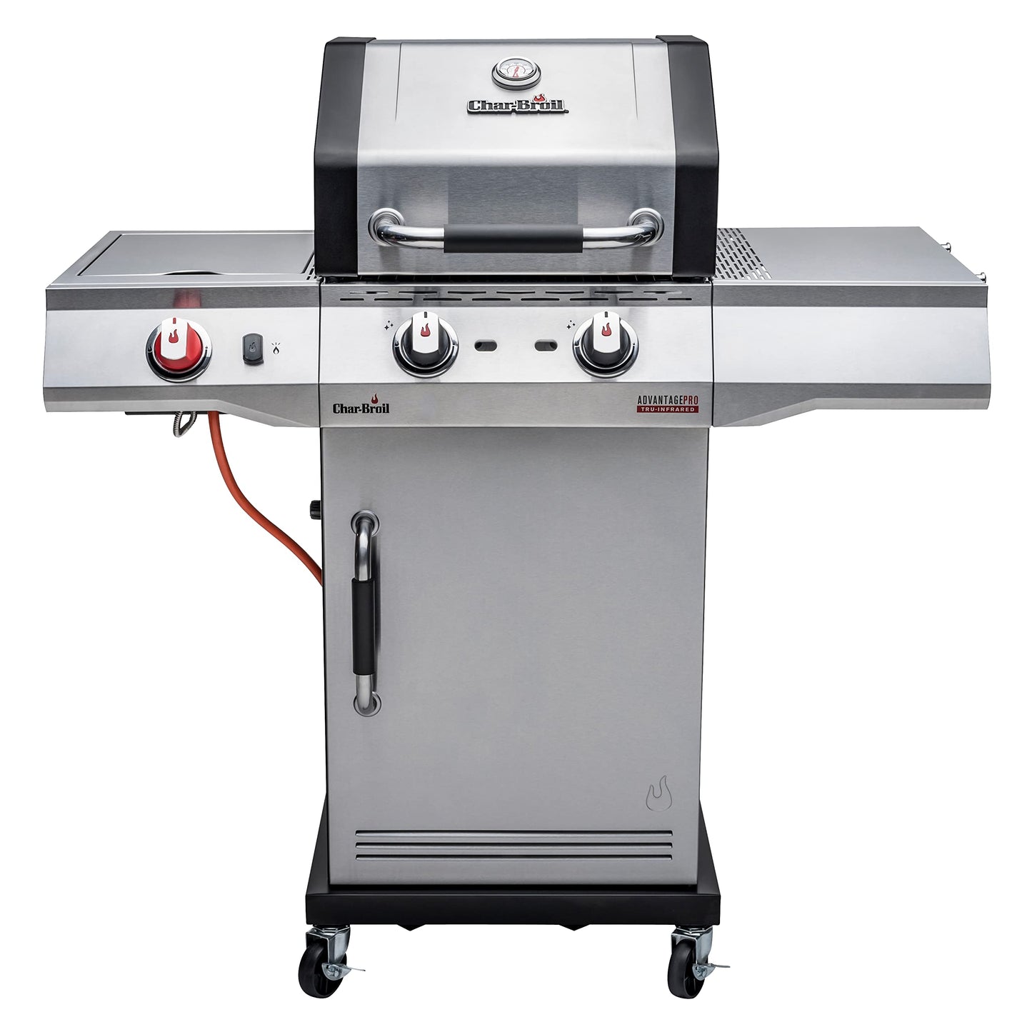 Char-Broil Gas BBQ Convective 440 S - 4-burner Barbecue with Cast iron Grates, Stainless Steel Burners - Ideal for Outdoor Cooking, Garden, Balcony and Patio