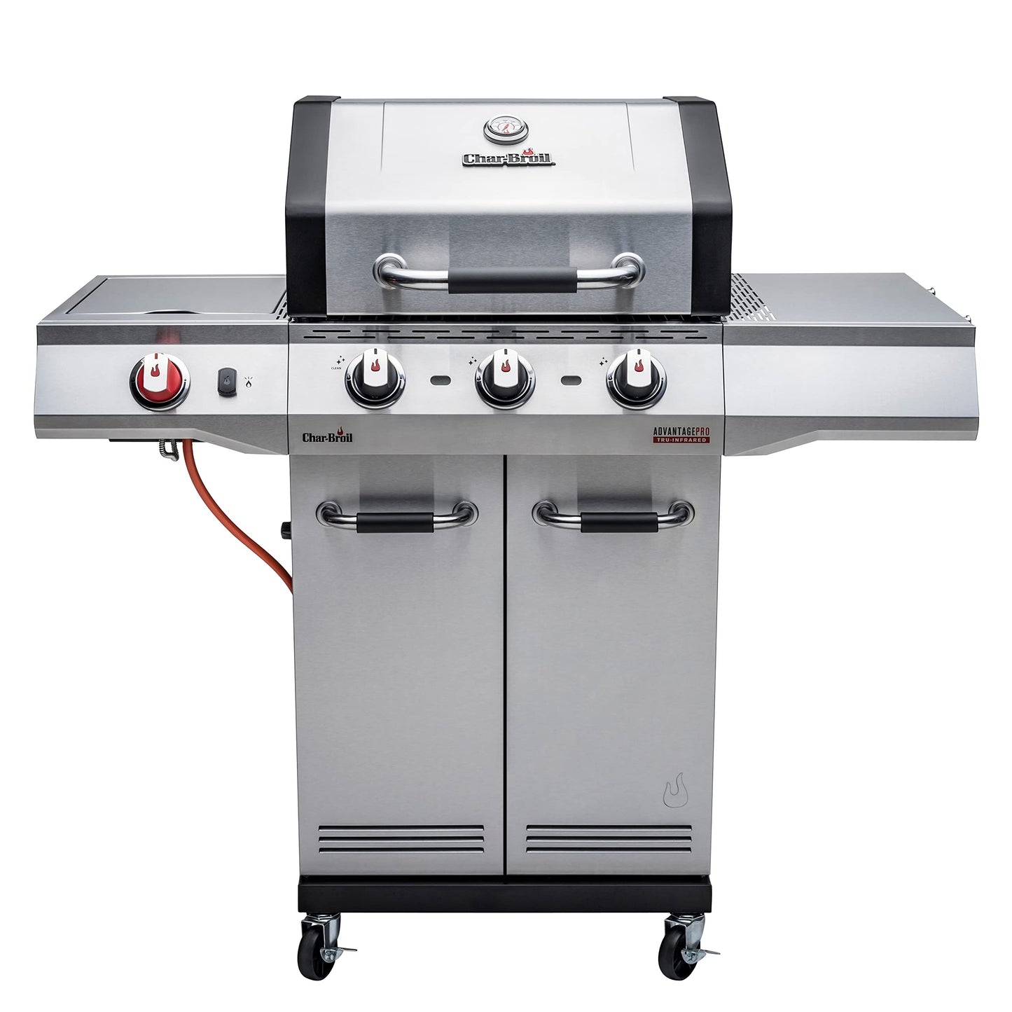 Char-Broil Gas BBQ Convective 440 S - 4-burner Barbecue with Cast iron Grates, Stainless Steel Burners - Ideal for Outdoor Cooking, Garden, Balcony and Patio