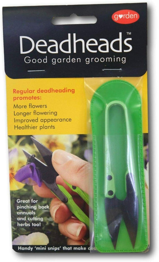New Deadheads Green Deadheading Garden Mini Handy Snips Snippers