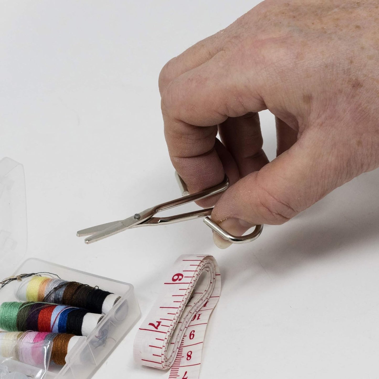 Korbond Sewing Kit - 15 Piece Essential Sewing Kit for Repairs and Projects