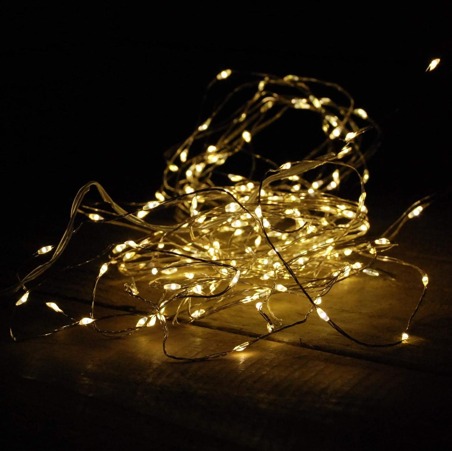 Pines and Needles LBPW200WW 200 Pin Wire Timer Lights - Warm White