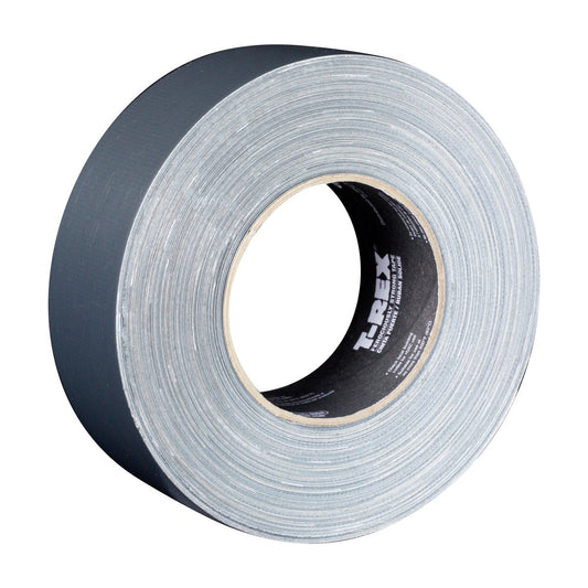 T Rex Tape Ferociously Strong Waterproof Graphite Grey Tape, 48mm x 32m, A High Strength Duct or Gaffer Cloth Adhesive Repair Tape that is Also UV Resistant From the Makers of the Original Duck Tape