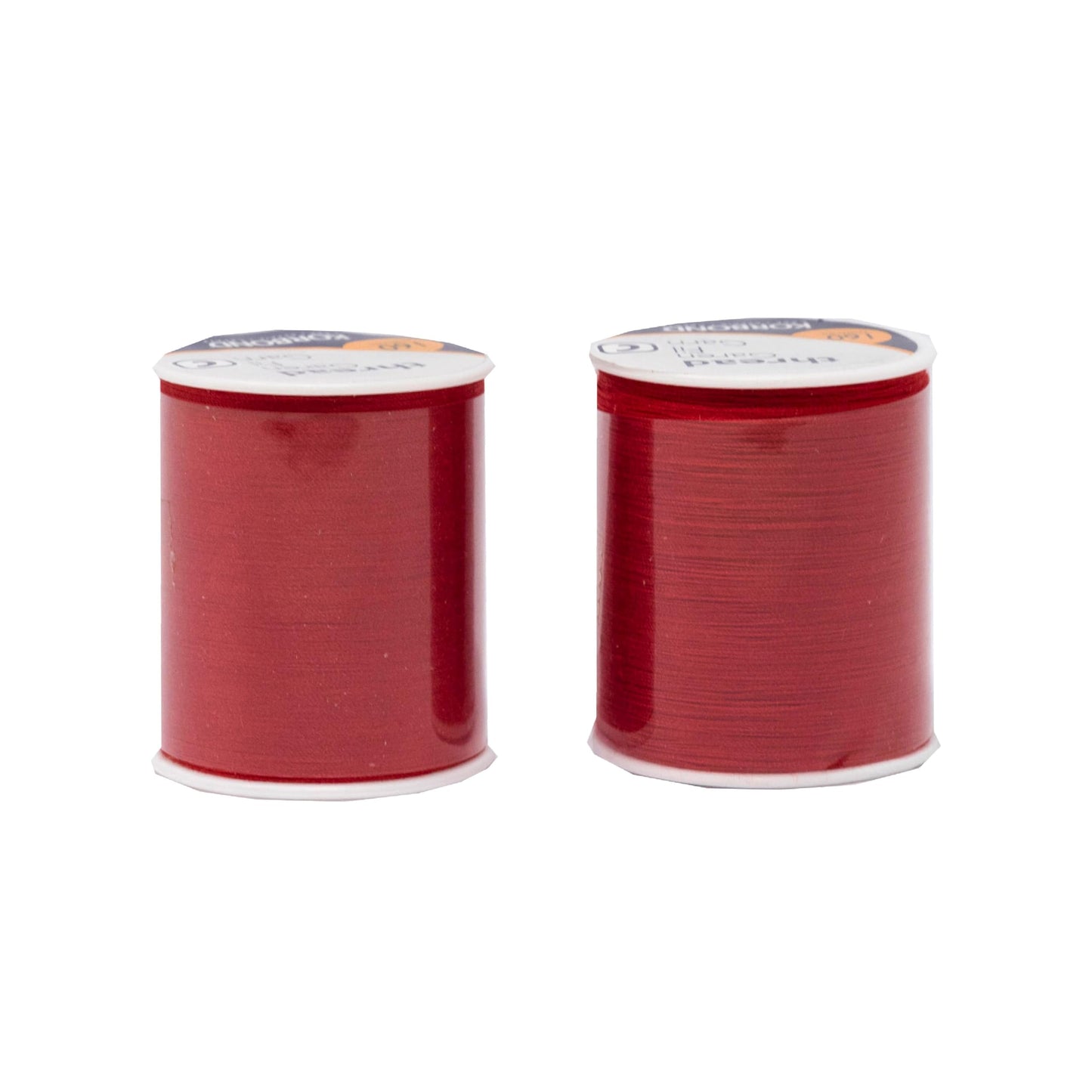 Korbond 320m Sewing Thread – 2 x 160m Spools -White Polyester – Hand and Machine Sewing