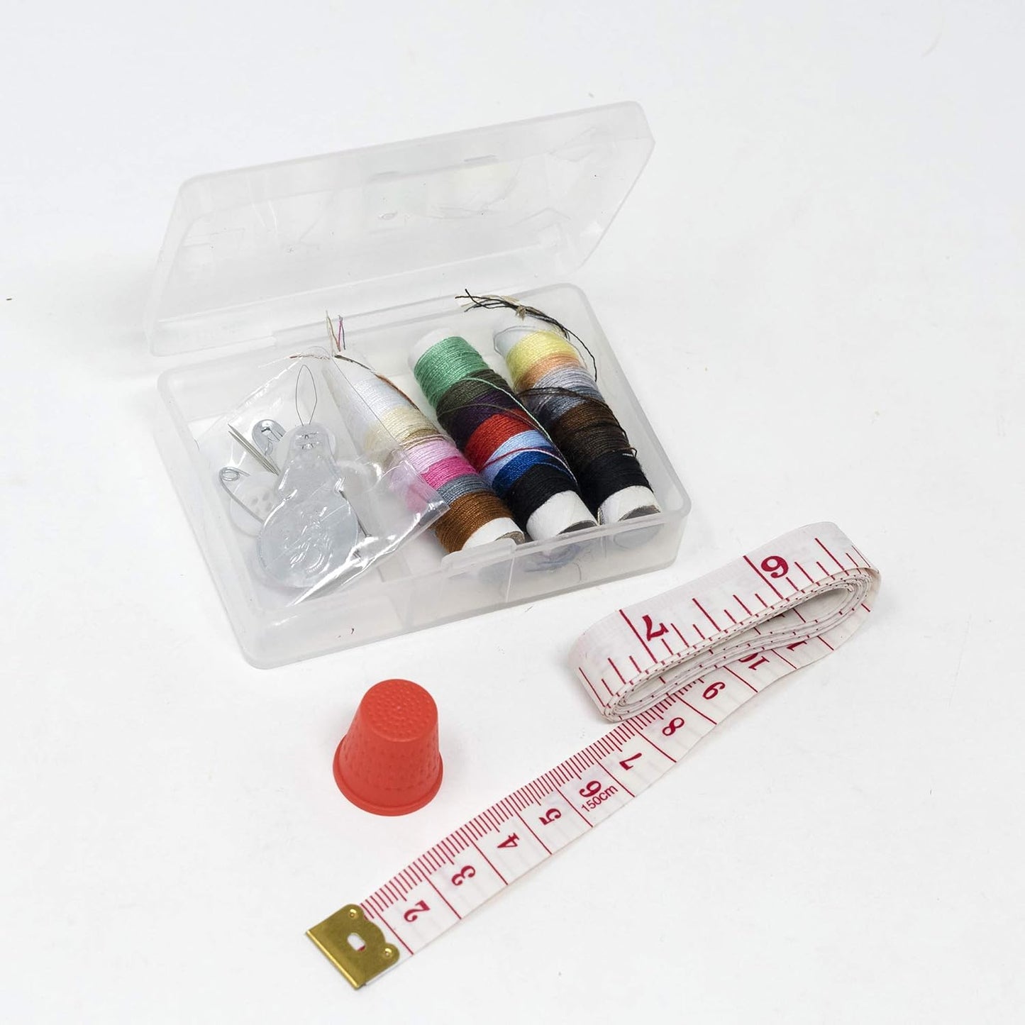 Korbond Sewing Kit - 15 Piece Essential Sewing Kit for Repairs and Projects
