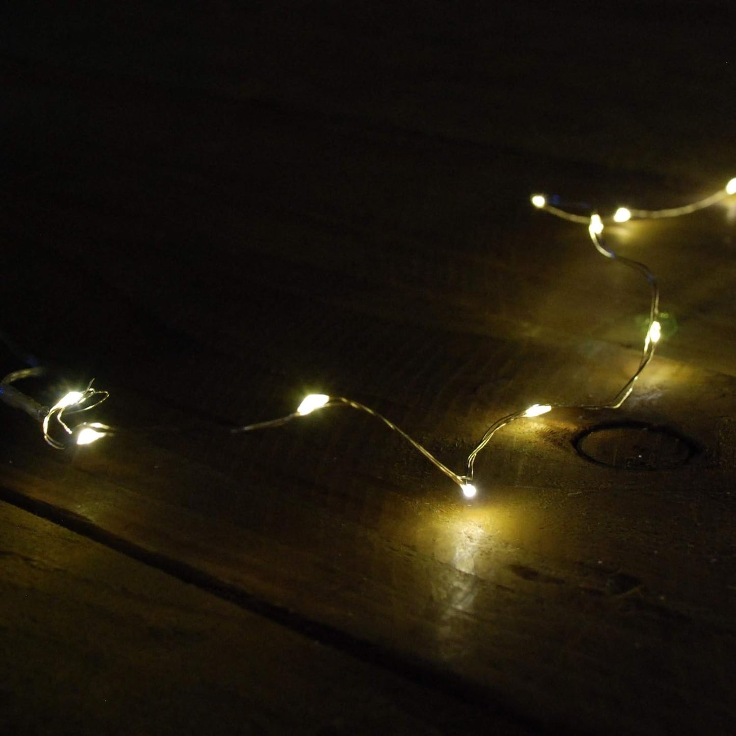 Pines and Needles LBPW200WW 200 Pin Wire Timer Lights - Warm White