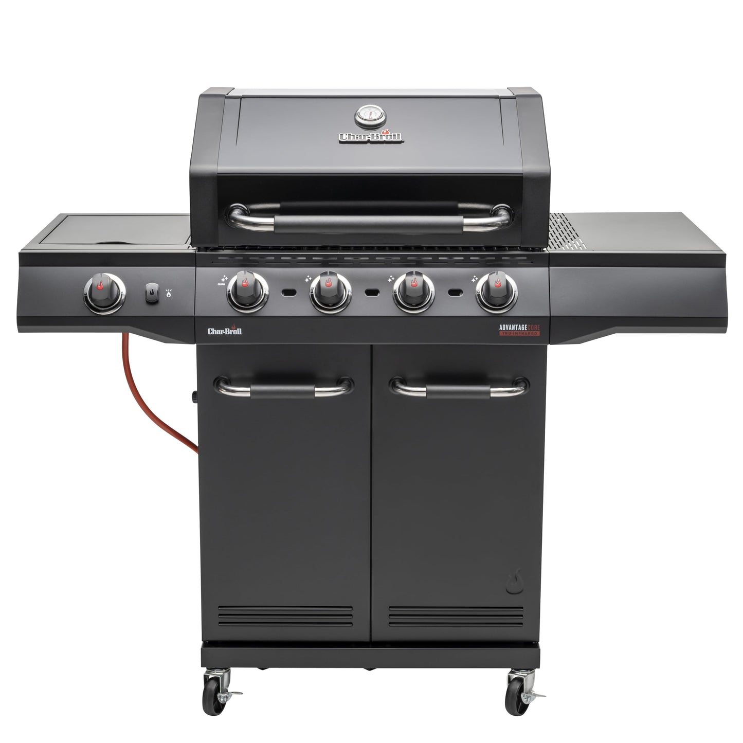 Char-Broil Gas BBQ Convective 440 S - 4-burner Barbecue with Cast iron Grates, Stainless Steel Burners - Ideal for Outdoor Cooking, Garden, Balcony and Patio
