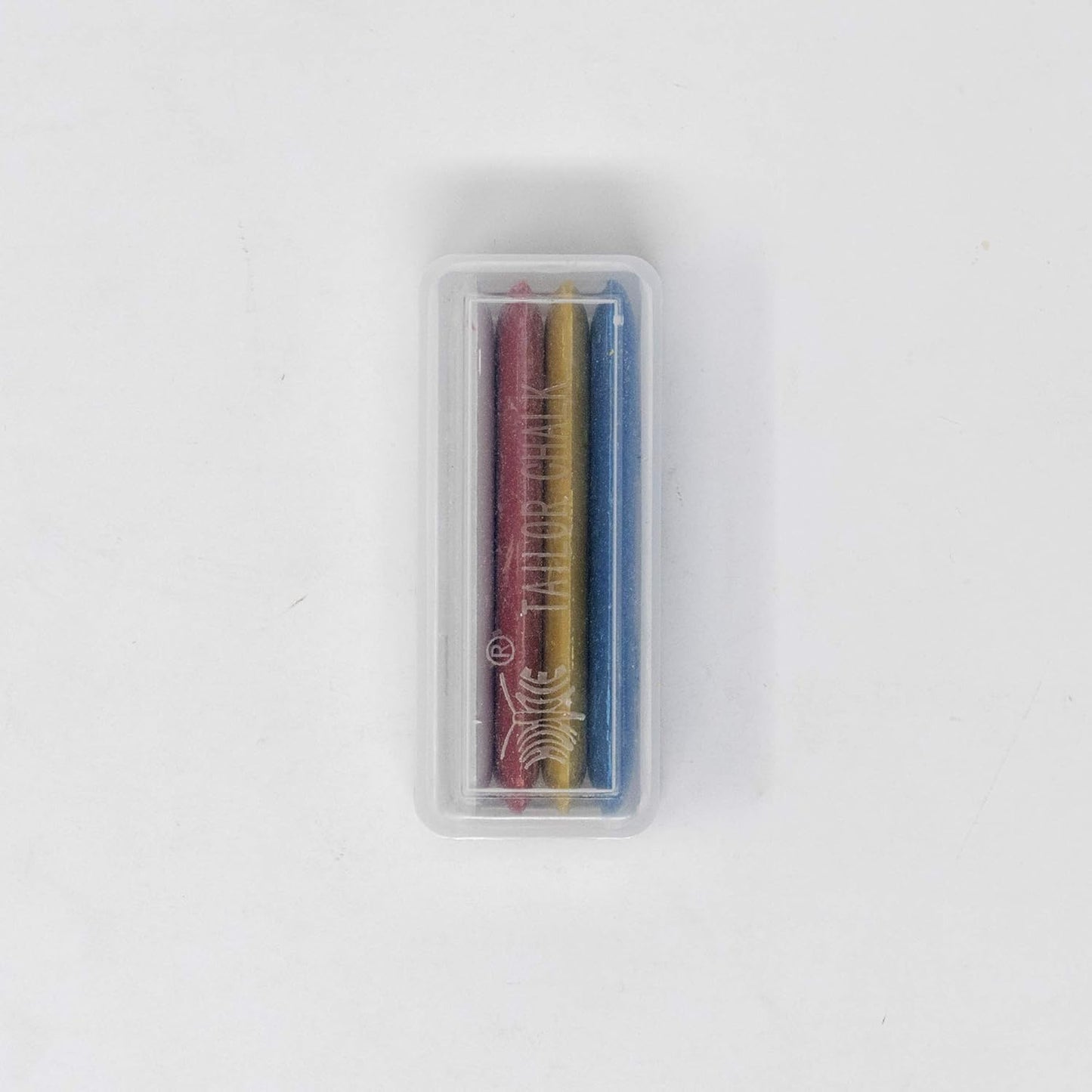 KORBOND 4 Piece Pack – Clay Based Chalk Set in 4 Colours – Ideal for Tailoring, Quilting, Sewing, Crafting and Mending, 4 Count (Pack of 1)