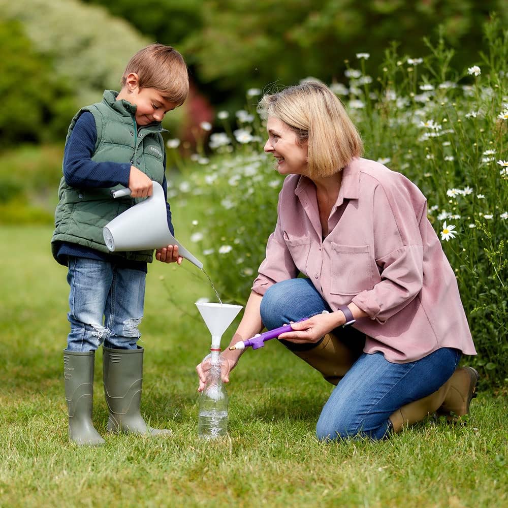 Defenders Recycled Soda Bottle Pressure Sprayer - Adjustable and Easy-to-Use, for Home, Garden and Greenhouse use