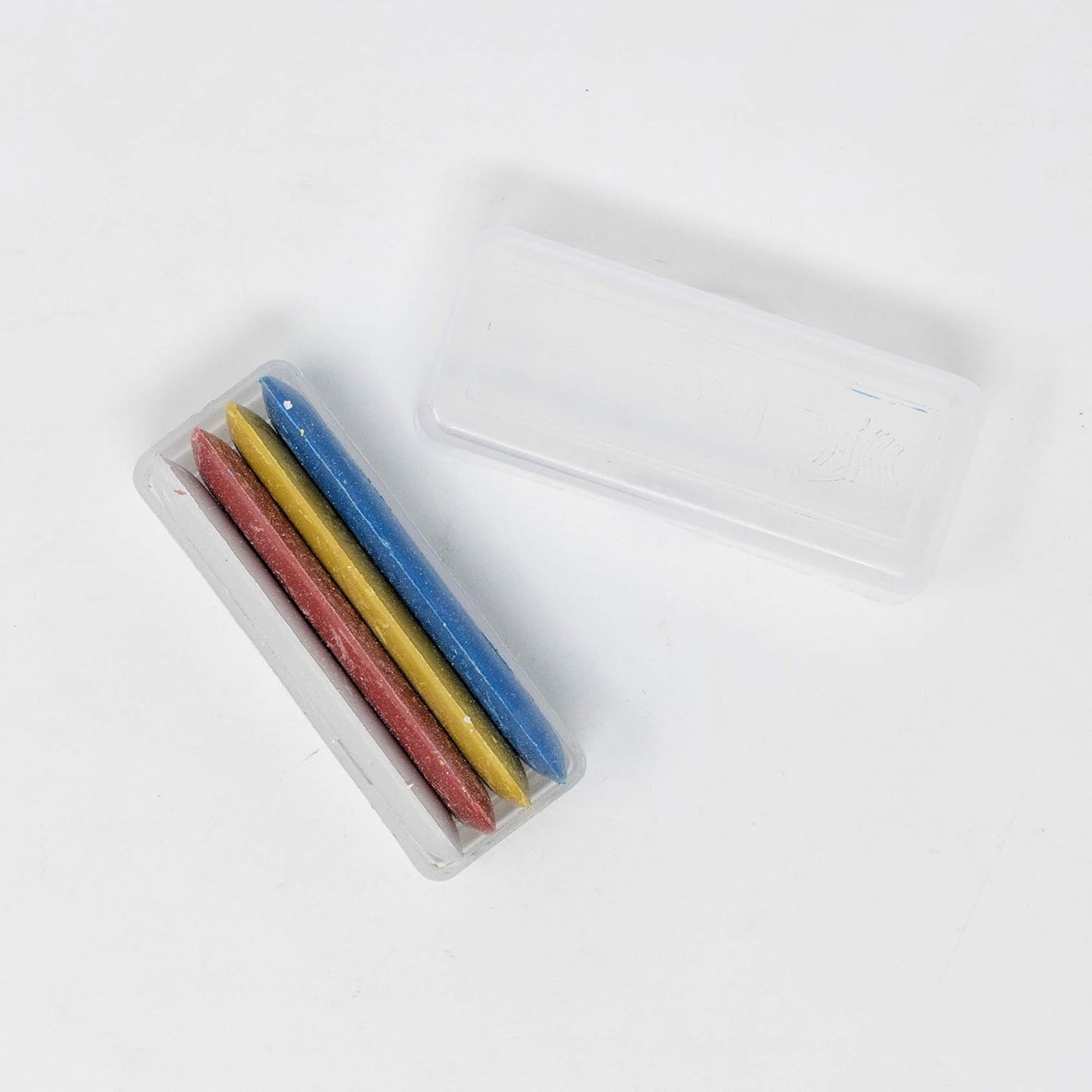 KORBOND 4 Piece Pack – Clay Based Chalk Set in 4 Colours – Ideal for Tailoring, Quilting, Sewing, Crafting and Mending, 4 Count (Pack of 1)