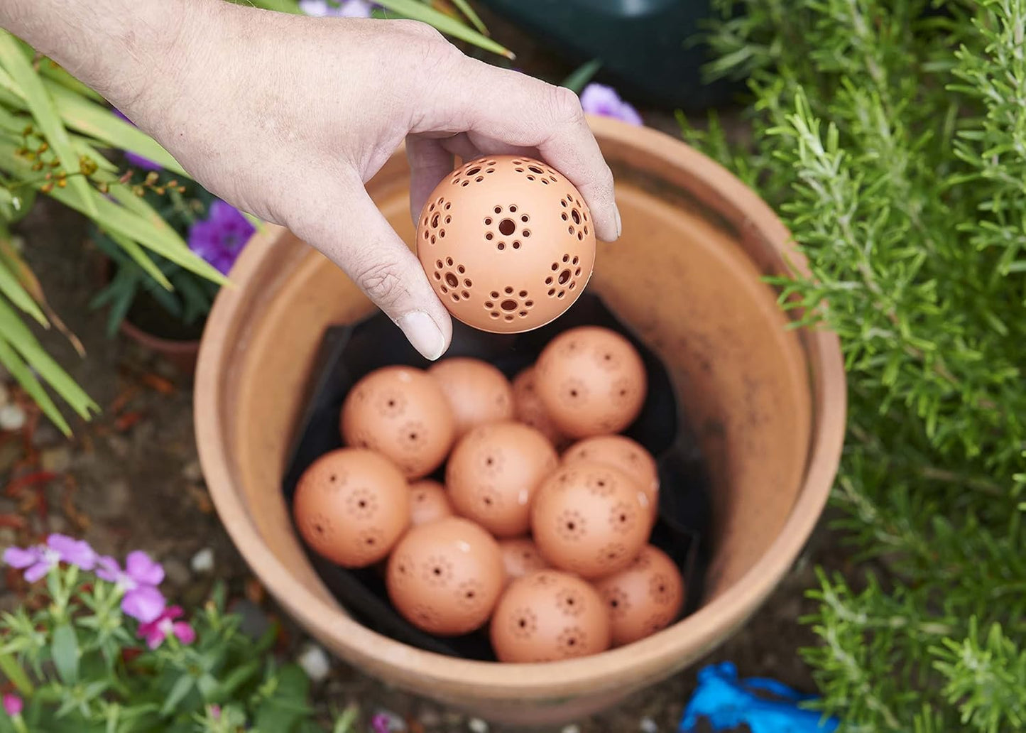 Clever Pots Reservoir Hydroballs, Pack of 16, Creates Water Reservoir and Increases Soil Drainage and Aeration (445498)