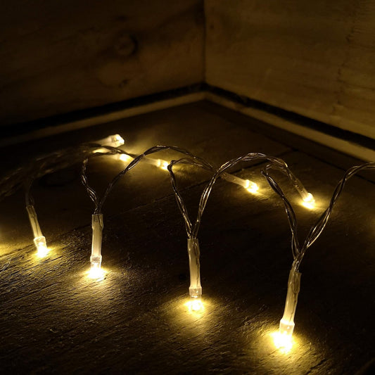 Premier 50 LED Multi Action Battery Operated Lights Warm White