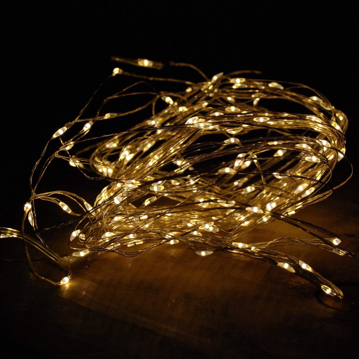 Pines and Needles LBPW200WW 200 Pin Wire Timer Lights - Warm White