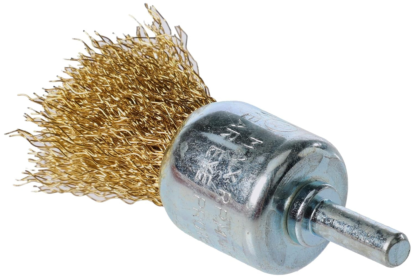 Abracs ABWBEND24 Spindle Mounted End Brush - 24mm - 0.3 Wire Gauge and maximum RPM of 4,500