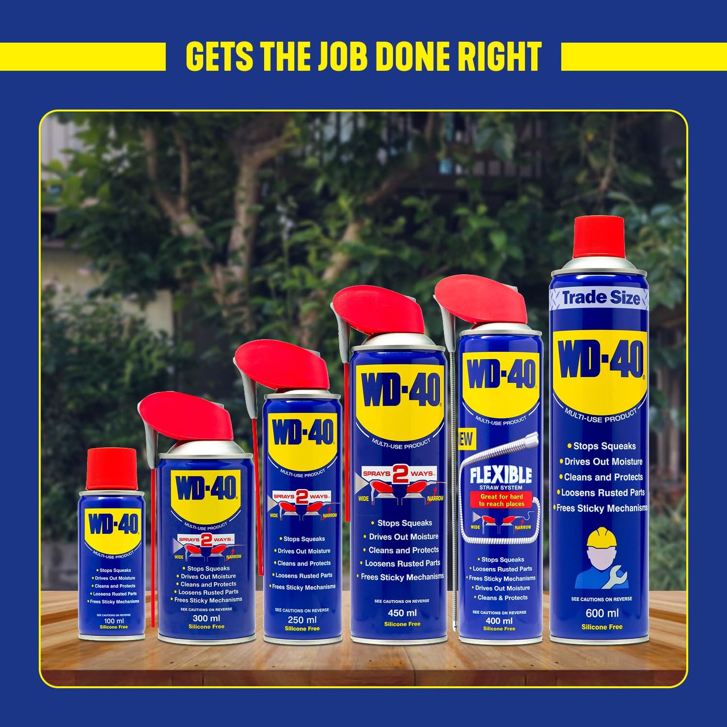 WD-40 Multi-Use Product - Twin Pack 600ml Can - The Ultimate Lubricant, Rust Protection, Penetrant, and Cleaner for Versatile Applications in Household and Workshop Essentials WD40 Spray Can