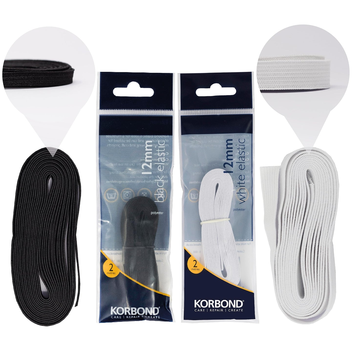 Korbond Non-Roll Elastic - 110377