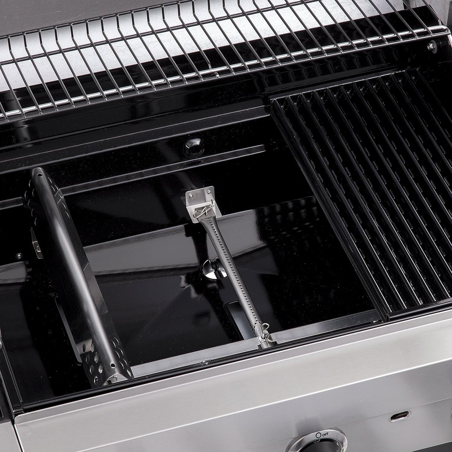 Char-Broil Gas BBQ Convective 440 S - 4-burner Barbecue with Cast iron Grates, Stainless Steel Burners - Ideal for Outdoor Cooking, Garden, Balcony and Patio