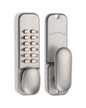 STX_818096 Era Digital Door Lock Oval with Hold Back Finish: Chrome Effect (3003-37-1A)