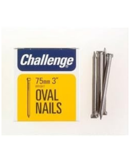 Shaw Challenge Oval Wire Nails 3In/75mm