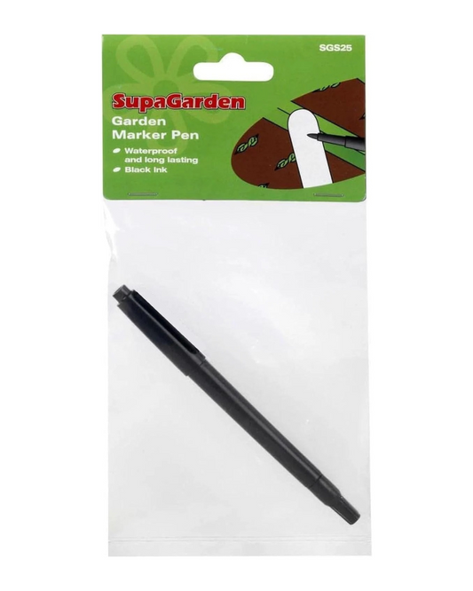 SupaGarden Garden Plant Label waterproof marker pen (Black ink)