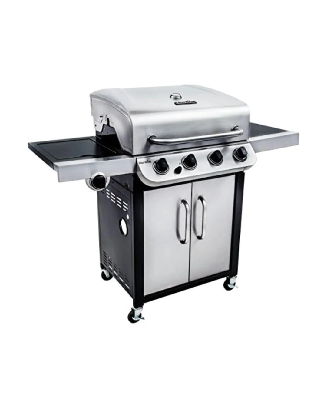 Char-Broil Gas BBQ Convective 440 S - 4-burner Barbecue with Cast iron Grates, Stainless Steel Burners - Ideal for Outdoor Cooking, Garden, Balcony and Patio