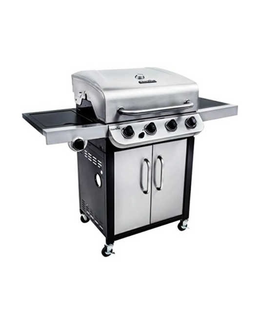 Char-Broil Gas BBQ Convective 440 S - 4-burner Barbecue with Cast iron Grates, Stainless Steel Burners - Ideal for Outdoor Cooking, Garden, Balcony and Patio