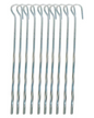 Summit Corkscrew Pegs 17 cm Corkscrew Pack of 10 Tent Pegs