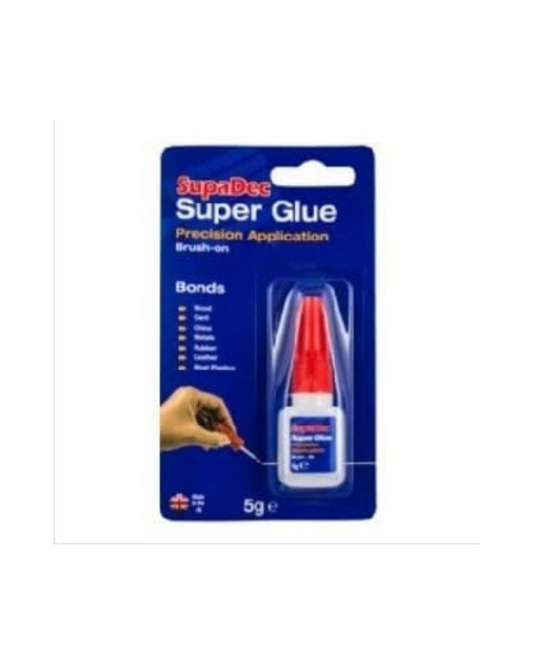 SupaDec Super Glue 5g Brush On