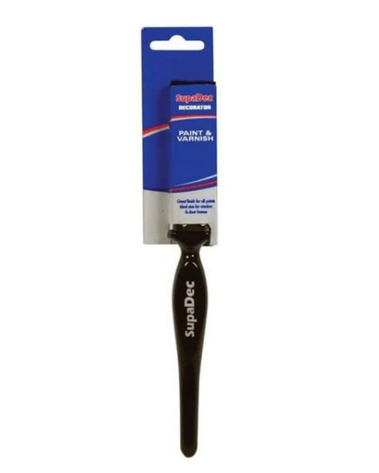 SupaDec Decorator Paint & Varnish Brush 0.5"/12mm