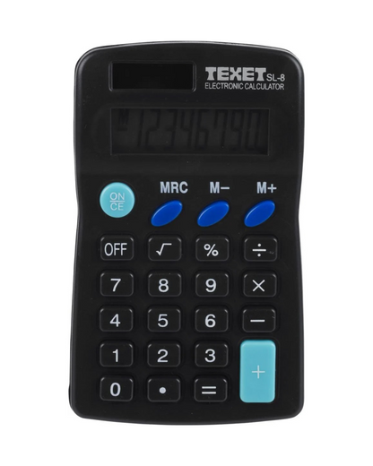 Texet SL8 Handheld Calculator