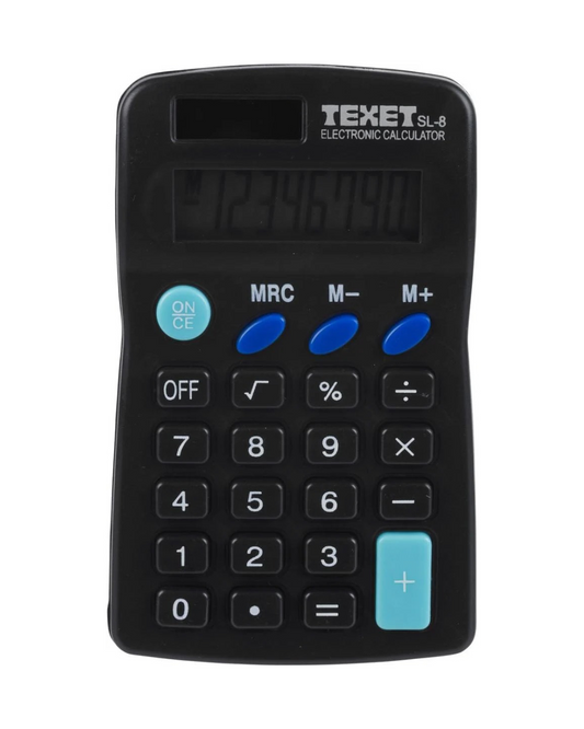 Texet SL8 Handheld Calculator