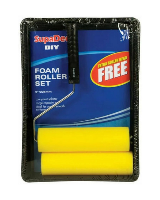 SupaDec Foam Roller & Tray Set 9" / 255mm