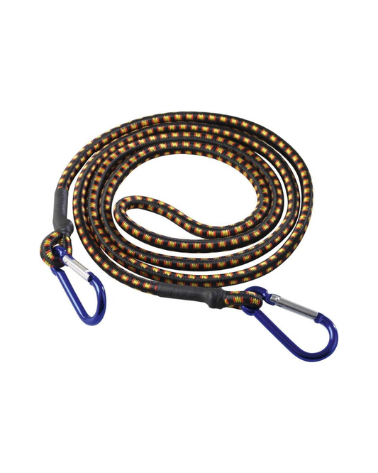 STX_300208 SupaTool Bungee Cord with Carabiner Hooks 1200mm x 8mm (STBCA48)